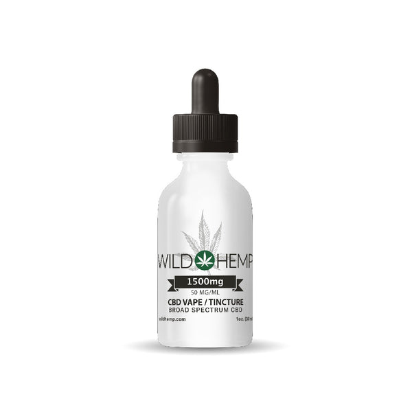 1500 MG CBD Oil For Sale - Shop Oral & Vape Wild Hemp® Oil